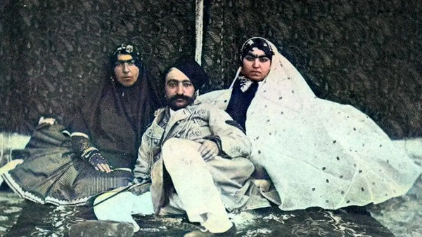 عکس زن پادشاه قاجار