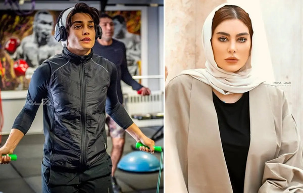 عکس سحر قریشی و لیلا اوتادی
