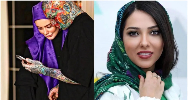 عکس سحر قریشی و لیلا اوتادی