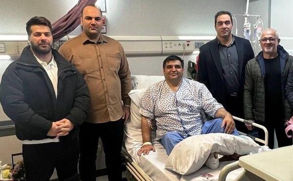 عکس همسر و فرزند حسین رضازاده