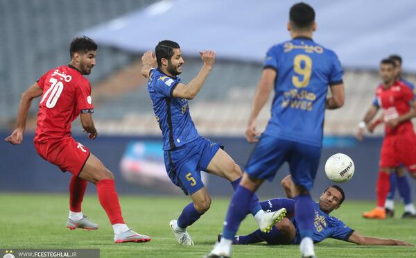 عکس بازیکنان تیم پرسپولیس و استقلال