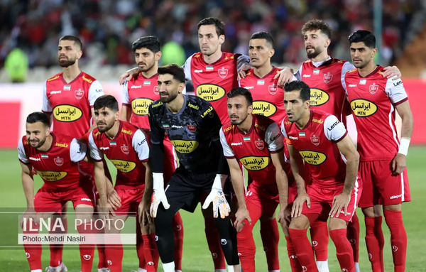 عکس بازیکنان تیم پرسپولیس و استقلال