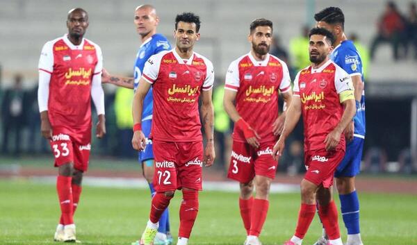 عکس بازیکنان تیم پرسپولیس و استقلال