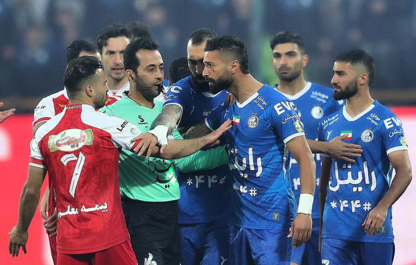 عکس بازیکنان تیم پرسپولیس و استقلال