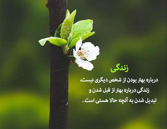 عکس نوشته قشنگ ترین لحظه زندگی