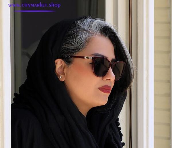 عکس عینک دودی زنانه جدید