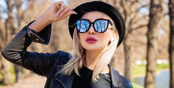 عکس عینک دودی زنانه جدید