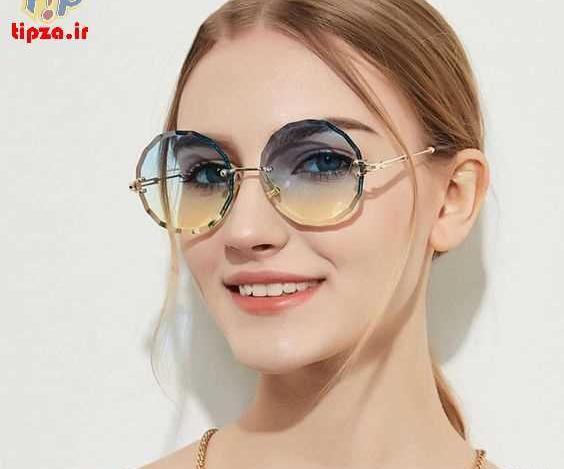 عکس عینک دودی زنانه جدید