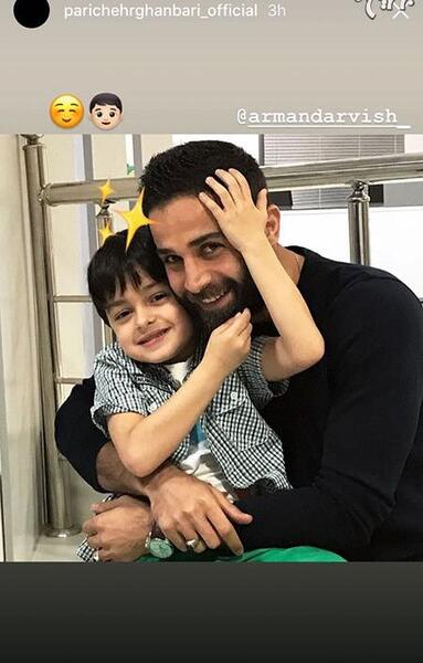 عکس پدر آرمان درویش