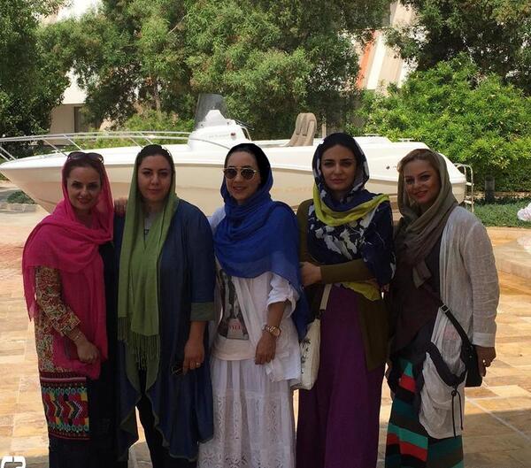 عکس لو رفته لیندا کیانی در دبی
