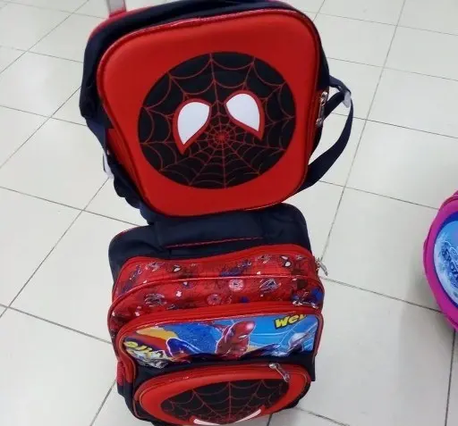عکس کیف مدرسه مرد عنکبوتی