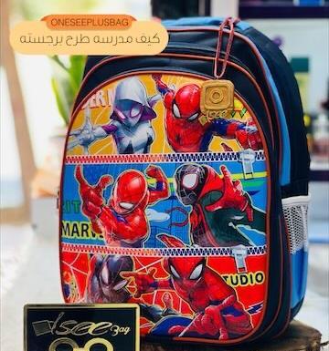 عکس کیف مدرسه مرد عنکبوتی