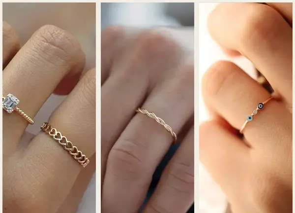 عکس حلقه ظریف و شیک