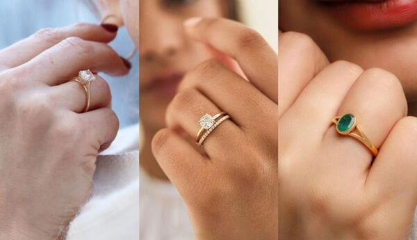 عکس حلقه ظریف و شیک