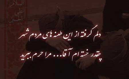 عکس نوشته دلم گرفته از خیلیا