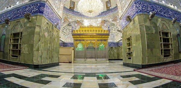 عکس ورودی حرم حضرت ابوالفضل