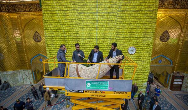 عکس ورودی حرم حضرت ابوالفضل