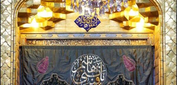 عکس ورودی حرم حضرت ابوالفضل