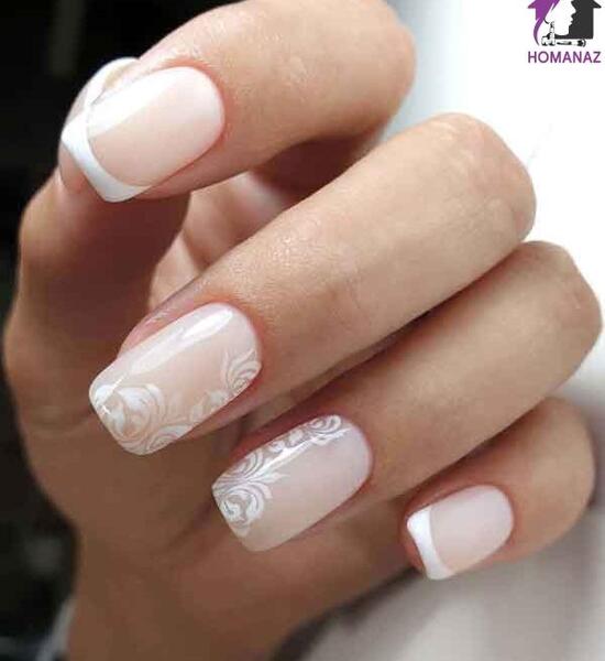 عکس طرح ناخن برای عروس