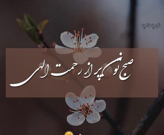 عکس صبح بخیری زیبا