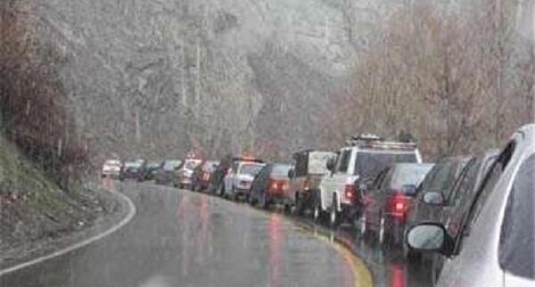 عکس جاده رشت