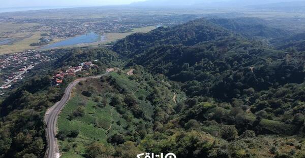 عکس جاده رشت