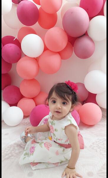 عکس سالگرد نوزاد