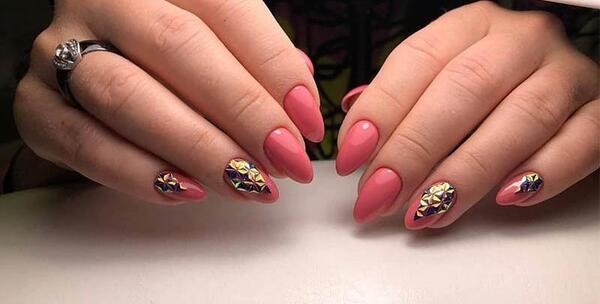 عکس مدل لاک ناخن خیلی ساده
