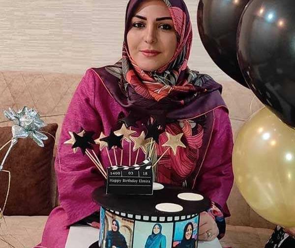 عکس فرناز رهنما با همسرش