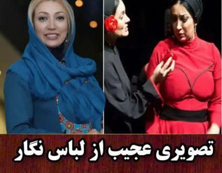 عکس بی حجابی نگار عابدی