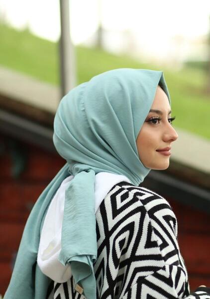 عکس شال سبز آبی
