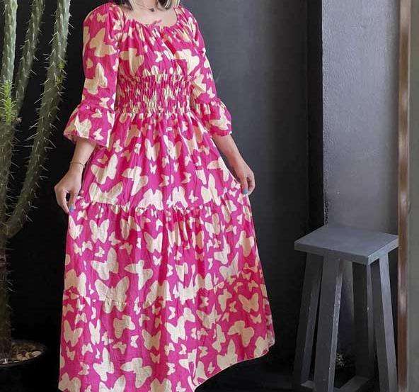 عکس لباس دخترانه نخی