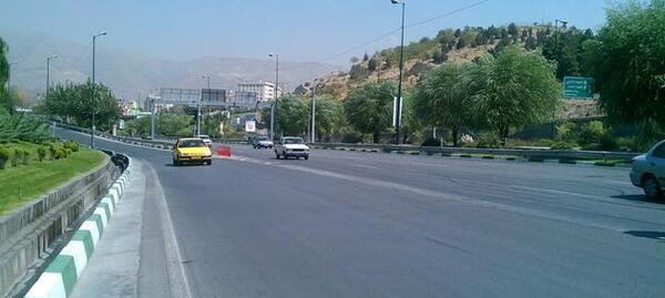 عکس آزادراه تهران