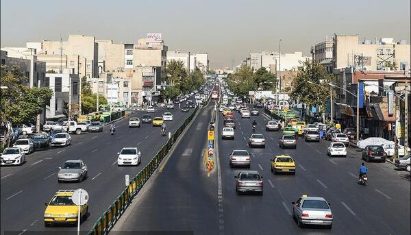 عکس آزادراه تهران