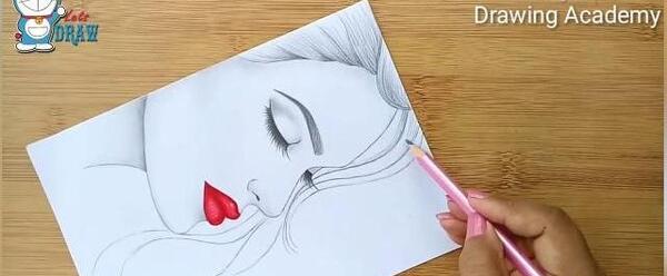 عکس سیاه و سفید از چهره نیم رخ