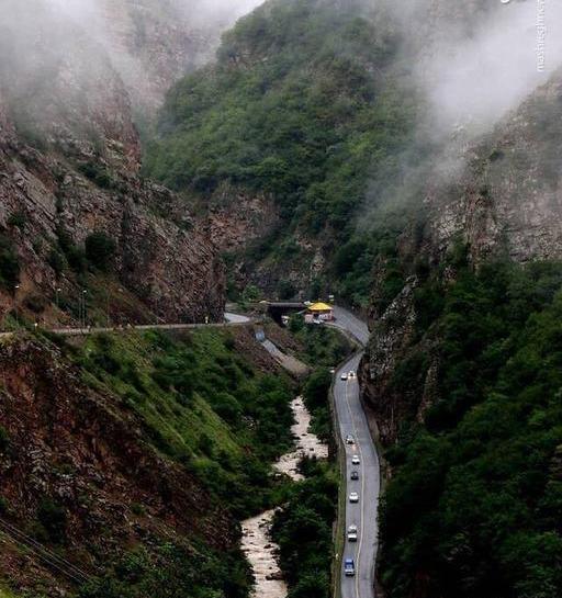 عکس جاده ی زیبا