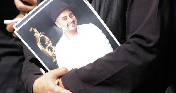 عکس همسر بهنام صفوی در خاکسپاری