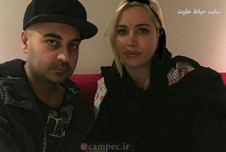 عکس همسر بهنام صفوی در خاکسپاری