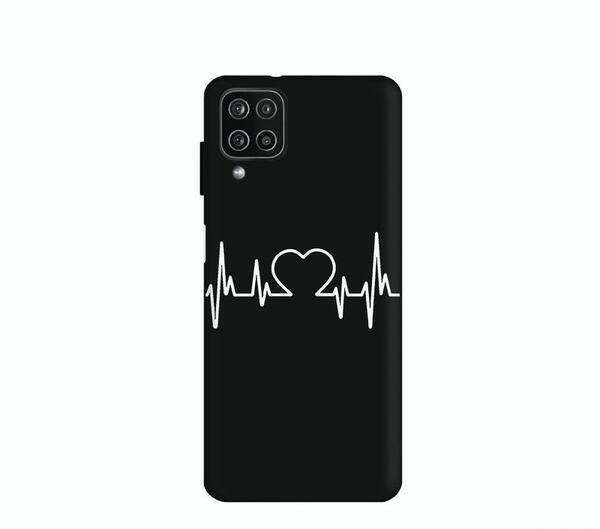 عکس ضربان قلب سفید مشکی