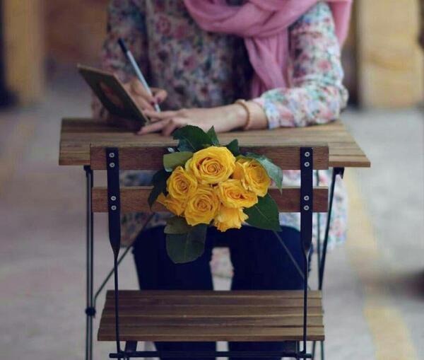 عکس پروفایل دخترونه زرد