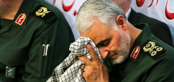 عکس شهید سلیمانی در سازمان ملل