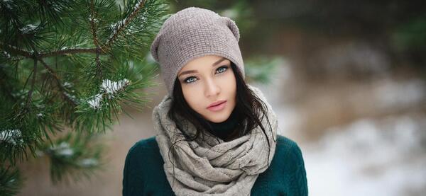 عکس شال و کلاه دخترانه شیک