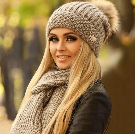 عکس شال و کلاه دخترانه شیک