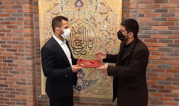 عکس امید نوروزی کشتی گیر