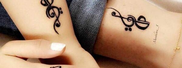 عکس تصاویر تاتو دست دخترانه