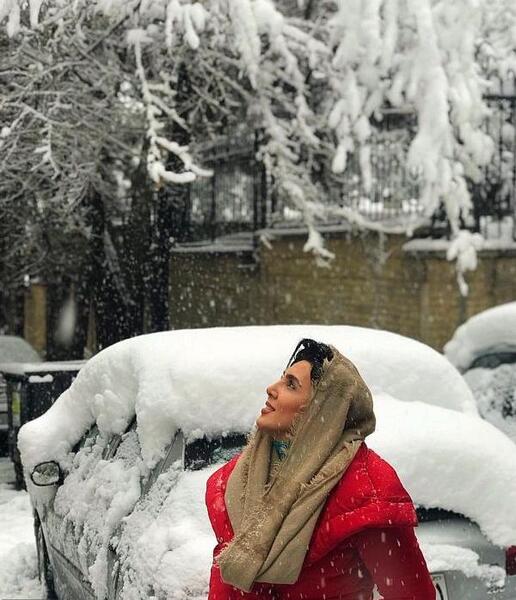 عکس برفی لاکچری