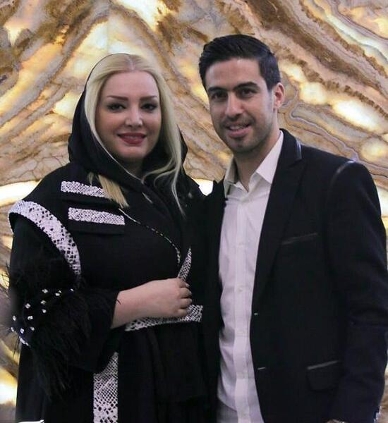 عکس امید ابراهیمی و همسرش