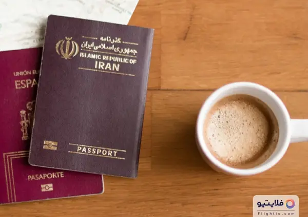 عکس پاسپورت و بلیط ایرانی