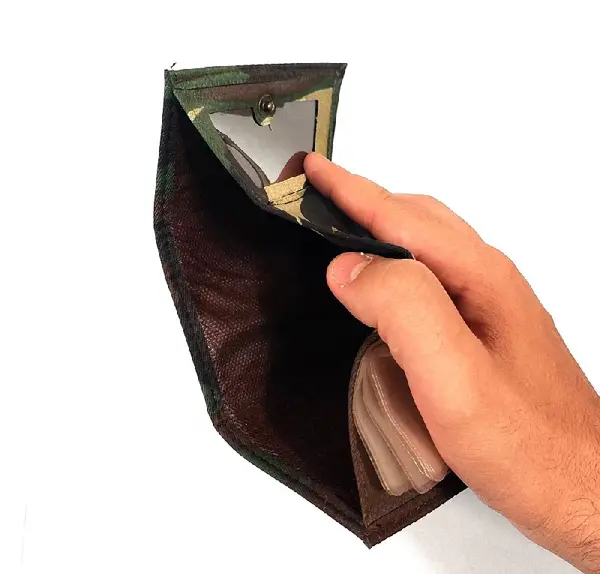 عکس کیف پول کاغذی