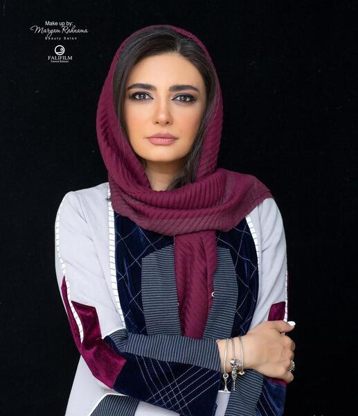 عکس پوریا پورسرخ لیندا کیانی